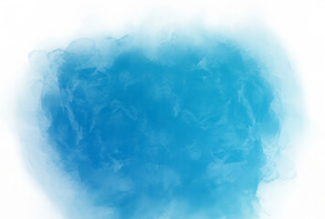 Abstract Watercolor Painting with Gradient Colors