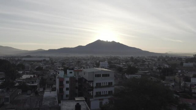 Amanecer Tepic Ceboruco Sunset Dawn City