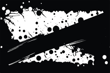 Black and white Grunge Overlay texture. Abstract Grunge Texture.