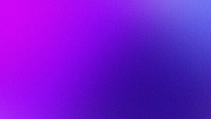 Abstract purple gradient blur background. Smooth color transition with grain noise grain texture