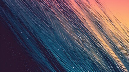 Obraz premium Abstract gradient pattern with wavy lines and soft noise