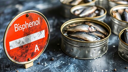 Potential health hazards due to Bisphenol A contamination in food preserved in tin packaging, banner