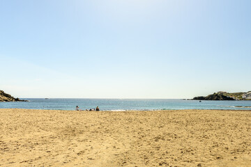 Scenic View of Cala Sa Mesquida, Menorca