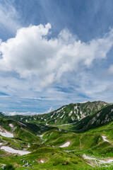 立山連峰　富山県立山町