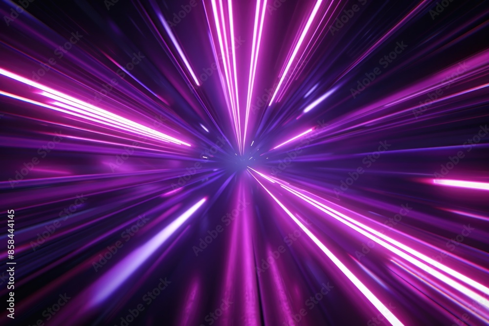 Poster a dark background with subtle light streaks