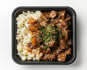 Beef and Cauliflower Rice Meal Prep