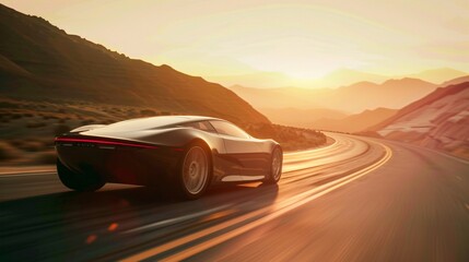 car on the road