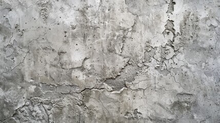 Obraz premium Close-up grey concrete wall texture with cracks