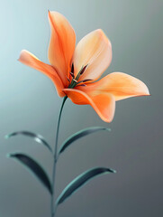 Naklejka premium flower