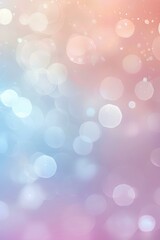 Obraz premium A pastel gradient background with subtle bokeh effects, creating a soft and dreamy visual aesthetic.