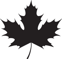 maple leaf silhouette