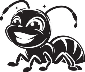 Ant silhouette vector illustration.eps