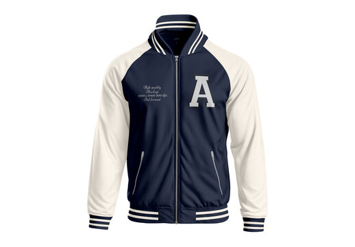 Raglan Jacket Mockup 01
