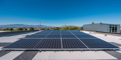 Efficient solar technology deployment for residential and industrial settings, enhancing environmental sustainability.