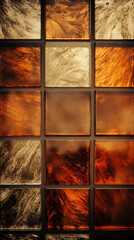 Checkered Mirrored Bronze, Abstract Image, Texture, Pattern Background, Wallpaper, Background, Cell Phone Cover and Screen, Smartphone, Computer, Laptop, 9:16 and 16:9 Format - PNG