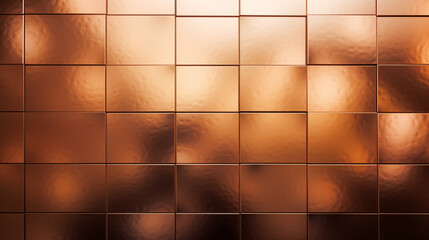 Naklejka premium Checkered Mirrored Bronze, Abstract Image, Texture, Pattern Background, Wallpaper, Background, Cell Phone Cover and Screen, Smartphone, Computer, Laptop, 9:16 and 16:9 Format - PNG