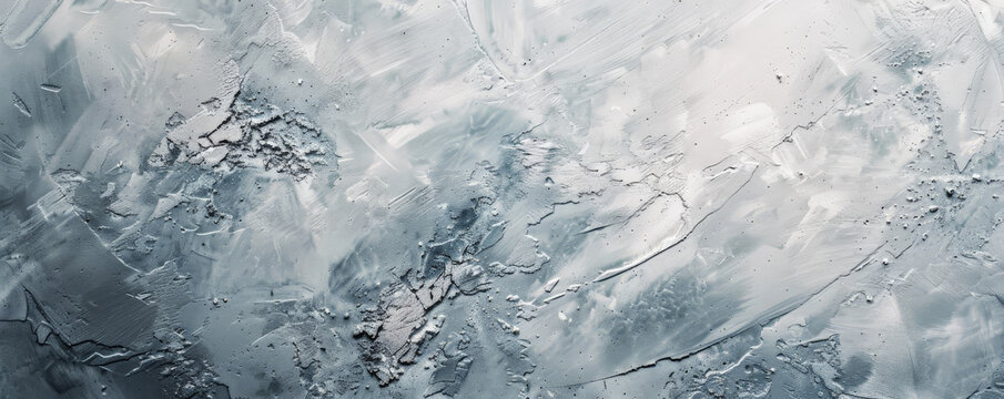 Minimalist concrete background in cool grey tones with subtle texture variations. The sleek, industrial look adds a modern, sophisticated touch to any design element