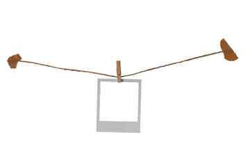 polaroid frame. vector file. isolated. transparent
