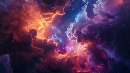 Abstract wallpaper featuring deep space colors and galaxy patterns. Amazing wallpaper