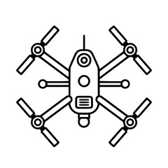 Drone icon, Drone illustration, drone png, drone svg, drone vector, technology icon, nature icon, robot icon, web icon, business icon, Files for Cricut, Craft Supplies Tools, Clip Art Image Files, 