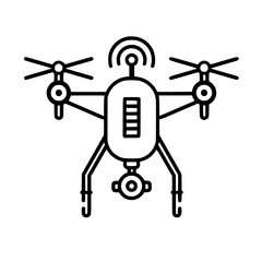 Drone icon, Drone illustration, drone png, drone svg, drone vector, technology icon, nature icon, robot icon, web icon, business icon, Files for Cricut, Craft Supplies Tools, Clip Art Image Files, 
