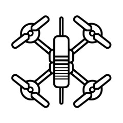 Drone icon, Drone illustration, drone png, drone svg, drone vector, technology icon, nature icon, robot icon, web icon, business icon, Files for Cricut, Craft Supplies Tools, Clip Art Image Files, Can