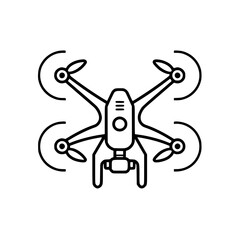Drone icon, Drone illustration, drone png, drone svg, drone vector, technology icon, nature icon, robot icon, web icon, business icon, Files for Cricut, Craft Supplies Tools, Clip Art Image Files, Can
