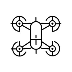 Drone icon, Drone illustration, drone png, drone svg, drone vector, technology icon, nature icon, robot icon, web icon, business icon, Files for Cricut, Craft Supplies Tools, Clip Art Image Files, Can