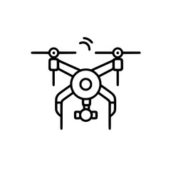 Drone icon, Drone illustration, drone png, drone svg, drone vector, technology icon, nature icon, robot icon, web icon, business icon, Files for Cricut, Craft Supplies Tools, Clip Art Image Files, Can
