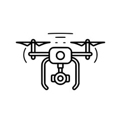 Drone icon, Drone illustration, drone png, drone svg, drone vector, technology icon, nature icon, robot icon, web icon, business icon, Files for Cricut, Craft Supplies Tools, Clip Art Image Files, Can