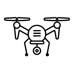 Drone icon, Drone illustration, drone png, drone svg, drone vector, technology icon, nature icon, robot icon, web icon, business icon, Files for Cricut, Craft Supplies Tools, Clip Art Image Files, Can