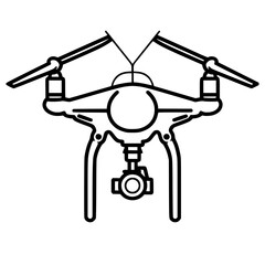 Drone icon, Drone illustration, drone png, drone svg, drone vector, technology icon, nature icon, robot icon, web icon, business icon, Files for Cricut, Craft Supplies Tools, Clip Art Image Files, Can