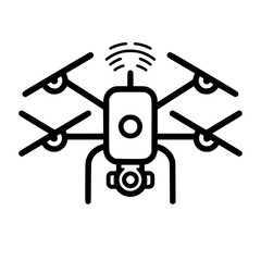 Drone icon, Drone illustration, drone png, drone svg, drone vector, technology icon, nature icon, robot icon, web icon, business icon, Files for Cricut, Craft Supplies Tools, Clip Art Image Files, Can