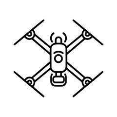 Drone icon, Drone illustration, drone png, drone svg, drone vector, technology icon, nature icon, robot icon, web icon, business icon, Files for Cricut, Craft Supplies Tools, Clip Art Image Files, Can