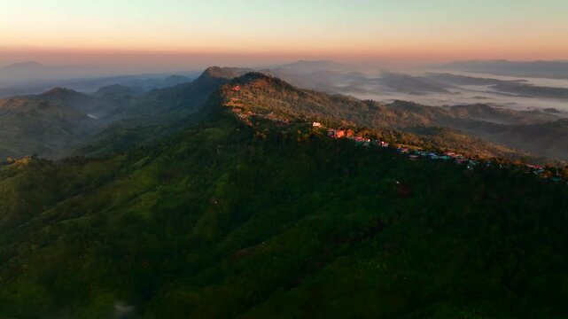 Exploring Sajek vally Sunrises  Amazing 4k Aerial video