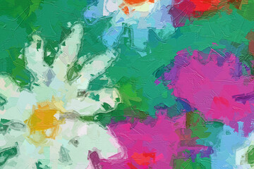 Oil paintings and various flowers, cats, dogs, chrysanthemums, scenery, houses, and homes are beautiful