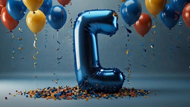 splash on blue background