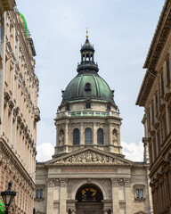 Fototapeta premium Budapest church with dome roof