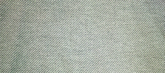 Green color cotton textile fabric,background.