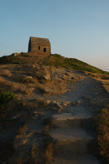 St. Michaels chapel in Cornwall south England