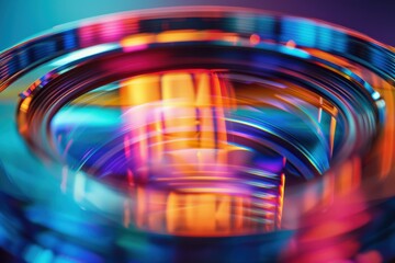 A Symphony of Colors: Anti-Glare Coating in Macro View