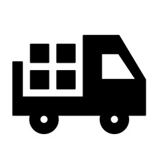 truck delivery icon vector design element 