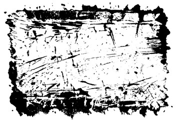Vintage Grunge Texture of Weathered Black and White Painted Wall