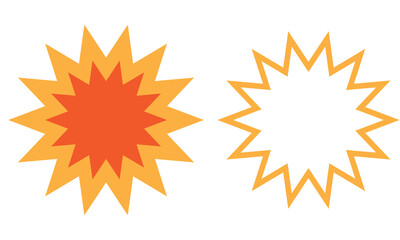 bahai Religious symbols icon vector flat icon on white background..eps