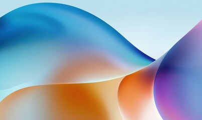 Abstract Swirling Gradient Design