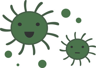 カビのイラスト