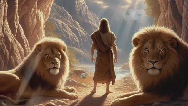Daniel&rsquo;s Courage - Facing Lions in the Cave