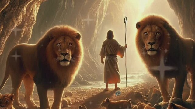 In the Den of Lions - Daniel&rsquo;s Brave Encounter