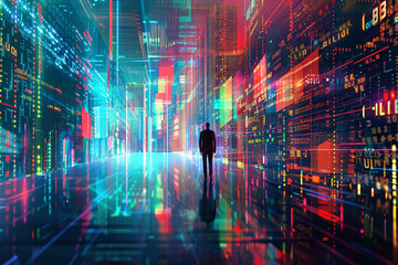 digital data graphic dark financial stock photos and royaltyfree images, in the style of vibrant, high-energy imagery
