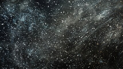 Fototapeta premium A textured surface with sparkling stars resembling a cosmic field.